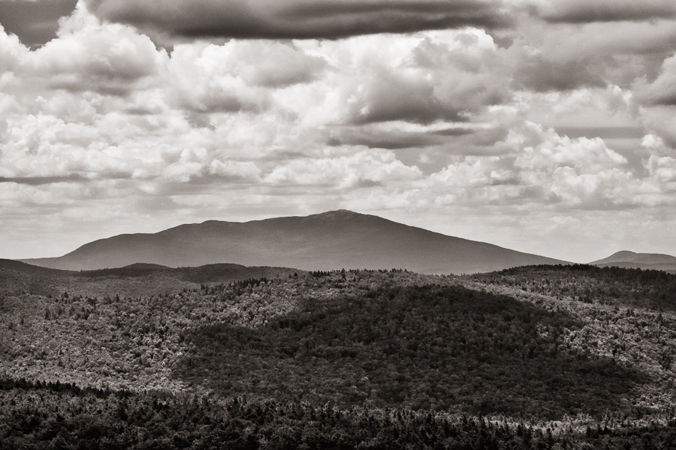Mt. Monadnock as seen from atop Pitcher Mountain